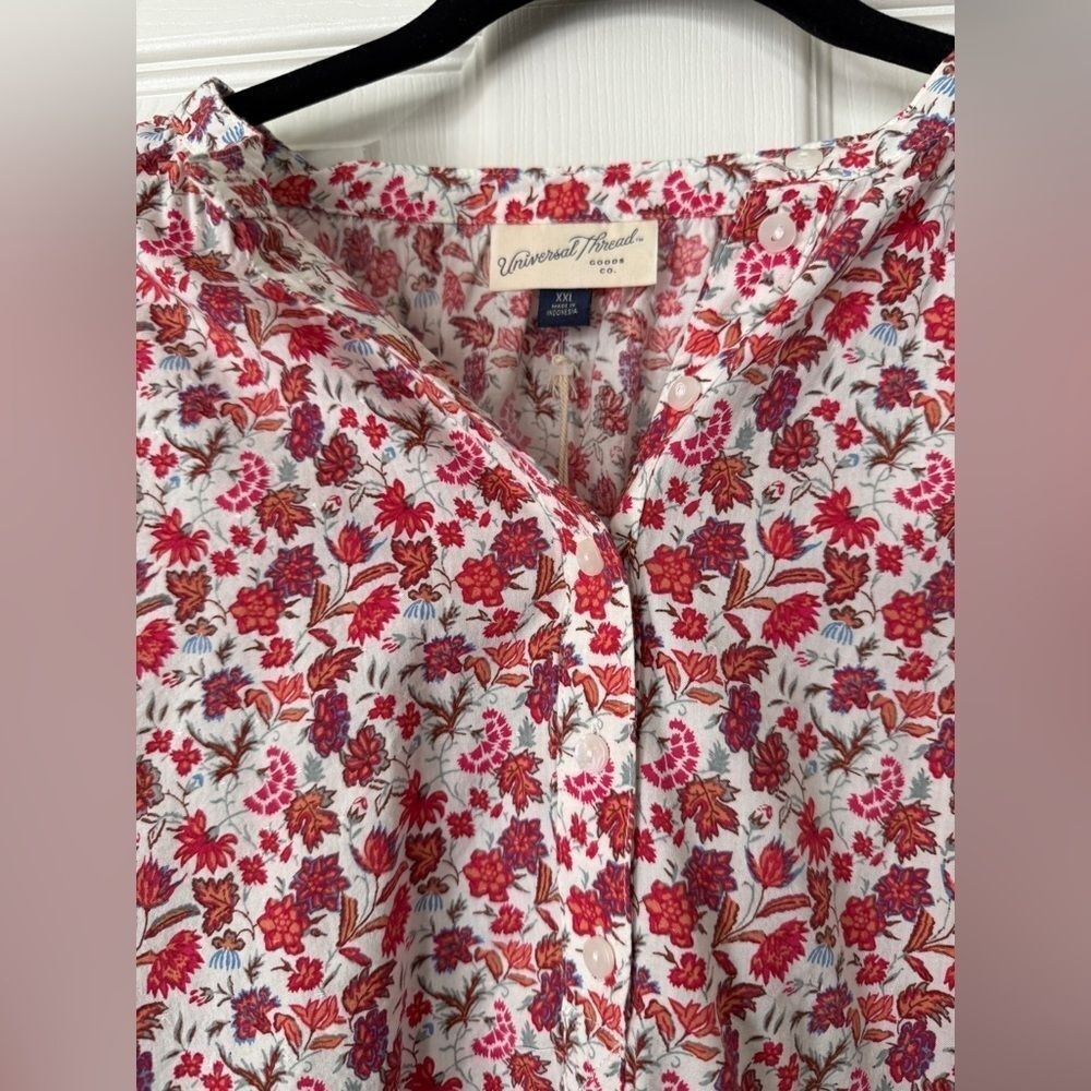 Universal Thread NWT Puff Blouse, Balloon Sleeve style, size XXL - Picture 5 of 11